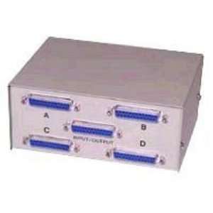  4 1 DB25 Manual Switch Box Electronics