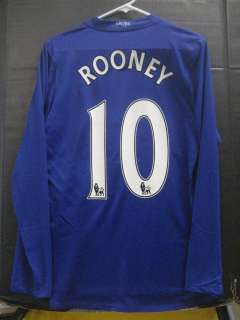 NWT Manchester United ROONEY Player Issue L/S Jersey XL  