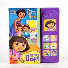 Potty Time with Big Siter Dora Book   Publications INTL   Toys R 