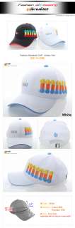 New Dicubo Hot Mens Fashion Ball Cap Baseball Cap Adjustable Hat White 