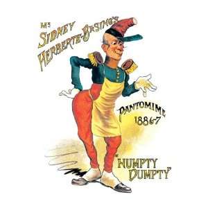  Mr. Sidney Herberte Basings Humpty Dumpty Pantomime by W 
