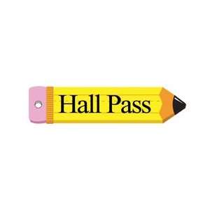  Pencill Hall Passes   Hall Pass Toys & Games