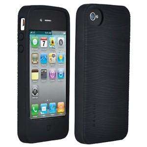 OEM Belkin iPhone 4 Verizon Silicone Skin Case Black  