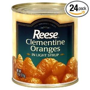 Reese Clementine Oranges, 11 ounces (Pack of24)  Grocery 