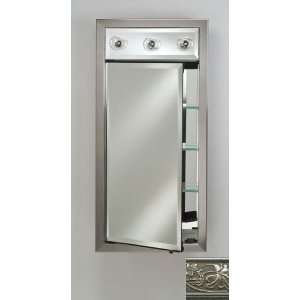   Cabinet with Contemporary Lights   Aristocrat Silver  Home