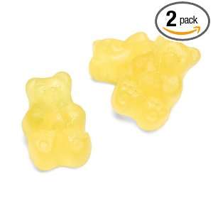 Albanese Lemon Gummi Bears, 5 Pound Bags (Pack of 2)  