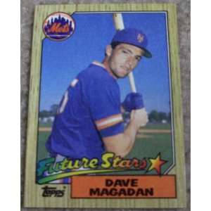  1987 Topps Dave Magadan # 512 MLB Baseball Future Stars 
