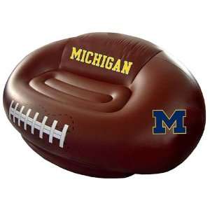  Michigan Wolverines Inflatable Football Sofa Sports 