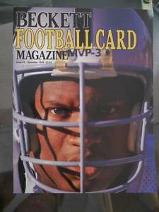 NFL football Beckett Price guide rare first issue  