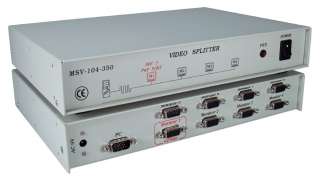 350MHz 8Port VGA Video Splitter/Distribution Amplifier  