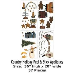  Wallpaper York RoomMates Country Holiday Peel & Stick 