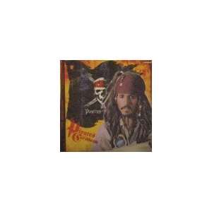  Pirates of the Caribbean 3 Beverage Napkins, 16ct Toys 