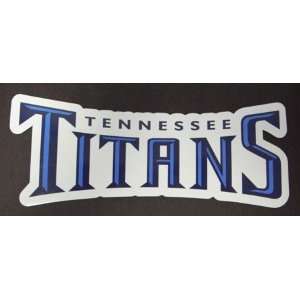  Tennessee Titans Team Name NFL Car Magnet Sports 