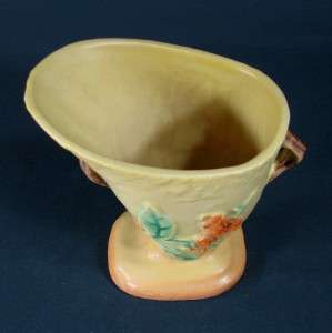 Vintage ROSEVILLE Pottery Bittersweet Vase 872 5,   