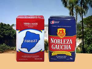 Yerba Mate many brands your choice 2 Kilos Argentina  