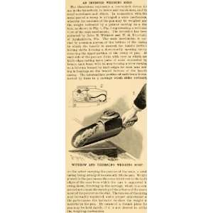  1899 Article Weighing Scoop John Withrow & W Theobald 