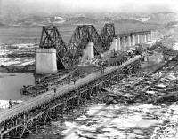 Korea 1952 Freedom Gate Bridge Imjin River 84th Eng Bn  