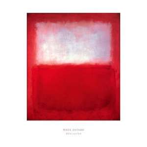 White over Red   Poster by Mark Rothko (35.75x40) 