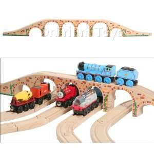   Wooden Railway Track Fits Thomas Trains Brio Chuggington set Toys