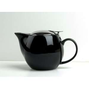   14 oz iPot Teapot with Stainless Infuser   Black