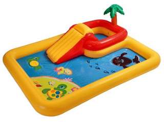 Intex Ocean Play Center Kids Inflatable Wading Pool 078257574544 