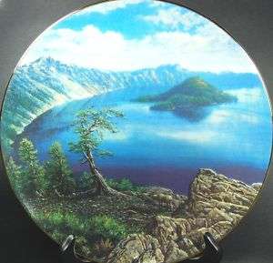 Collector Plate AMERICA BEAUTIFUL Crater Lake WSGeorge8  