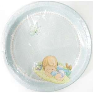    Party Supplies plate dinner precious moments baby boy Toys & Games