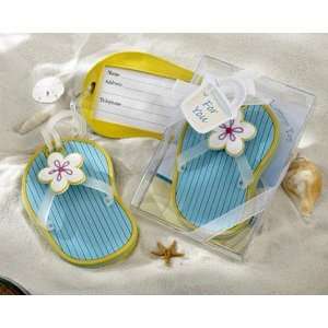  Flip flop Luggage Tag in Beach themed Gift Box Everything 