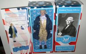 Thomas Jefferson Talking Toy Presidents MISB Sealed NEW Doll Figure 
