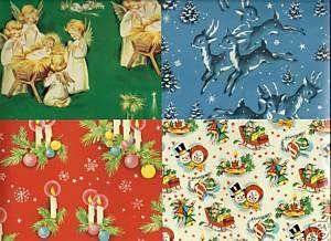 Vintage/Retro Reproduction Christmas Wrapping Paper  