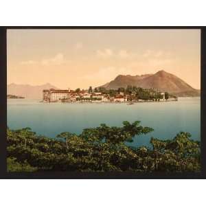  Photochrom Reprint of Isola Bella, Maggiore, Lake of 
