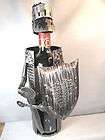 Wine Caddy BBQ Chef with fork and turner  metal Bar Accessorie
