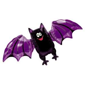  Halloween Balloons   Bat Super Shape M&D Toys & Games