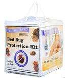   bed bug protection pack covers mattress, box spring, pillows  