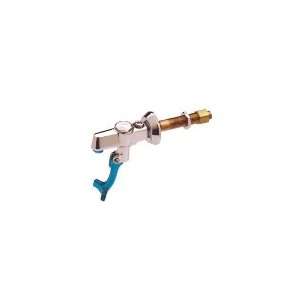  T&S Brass B 1202   Push Back Glass Filler Faucet, Wall 