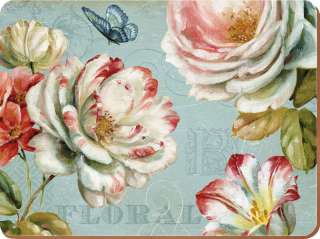   Shabby Chic ROMANTIC GARDEN Extra Large PLACEMATS Table Mats  