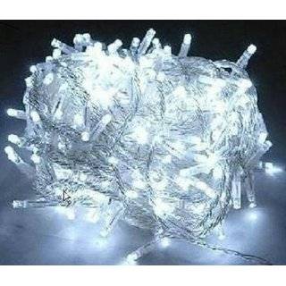 100 Led 10m Christmas Wedding White Color Fairy String Lights w/ 8 