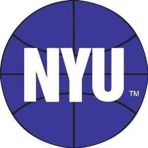  New York University Basketball Rug 4 Round