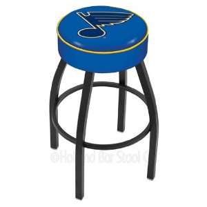  30 St Louis Blues Bar Stool   Swivel With Black Ring 