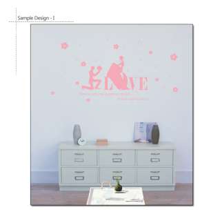 PROPOSE & LOVE QUOTE Mural Art Wall Decor Sticker Decal  