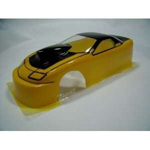   Chevrolet Camaro Drag Clear Body, .015 Thick, 4.5 Inch (Slot Cars