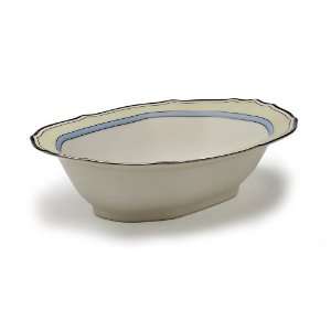    Noritake Centura Cream Oval Vegetable Bowl