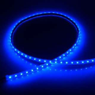1M SMD BLUE 60 LED 12V Flexible Strip Light Waterproof  