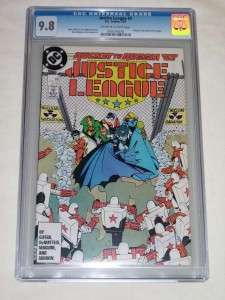 Justice League #3 CGC 9.8 DC1987 Booster Gold cameo  