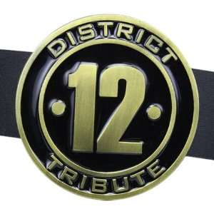   The Hunger Games Movie Belt Buckle District 12 Tribute Toys & Games