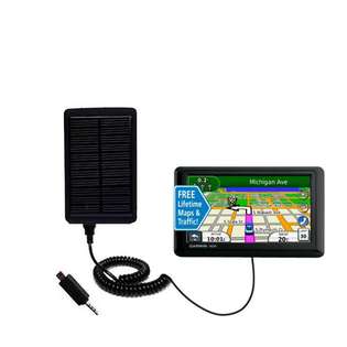 Gomadic Solar Power Charger for Garmin nuvi 1490LMT 1490T 