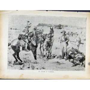    Boer War By Richard Danes Affair Outposts Print