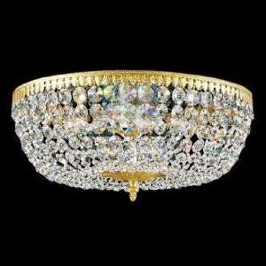  Schonbek Rialto Collection 18 Wide Crystal Ceiling Light 