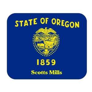  US State Flag   Scotts Mills, Oregon (OR) Mouse Pad 