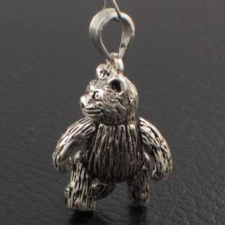 BRITISH STERLING 925 SILVER BIG CAT MOVING LIMBS CHARM  
